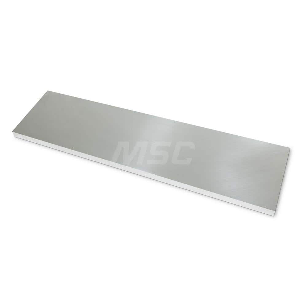 Aluminum Precision Sized Plate: Precision Ground, 24″ Long, 6″ Wide, 3/4″ Thick, Alloy 2024