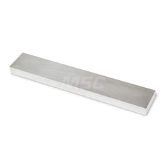Aluminum Precision Sized Plate: Precision Ground, 12″ Long, 2″ Wide, 1/2″ Thick, Alloy 2024