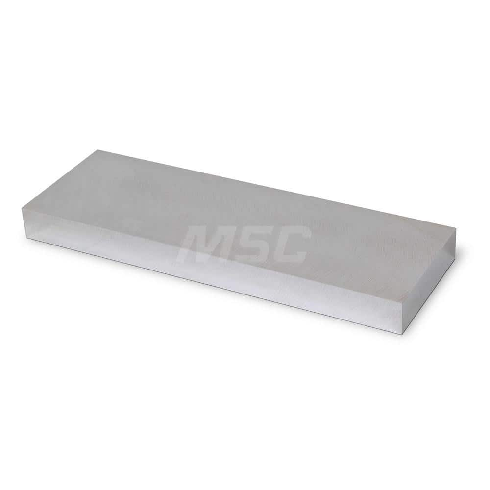 Aluminum Precision Sized Plate: Precision Ground, 12″ Long, 4″ Wide, 1-1/4″ Thick, Alloy 6061