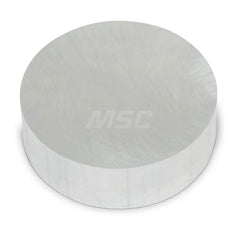 Aluminum Round Precision Sized Plate: Precision Ground, 3″ Long, 3″ Wide, 1″ Thick, Alloy 6061