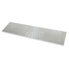 Aluminum Precision Sized Plate: Precision Ground, 24″ Long, 6″ Wide, 3/8″ Thick, Alloy 2024