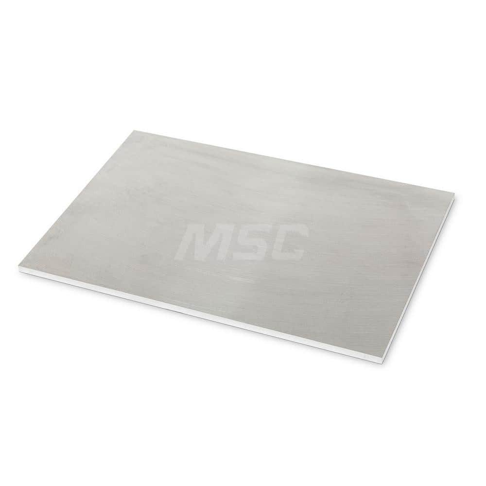 Precision Ground & Milled (6 Sides) Sheet: 1/8″ x 4″ x 6″ 6061-T6 Aluminum
