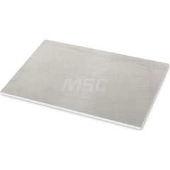 Aluminum Precision Sized Plate: Precision Ground & Milled, 6″ Long, 6″ Wide, 2″ Thick, Alloy 7075