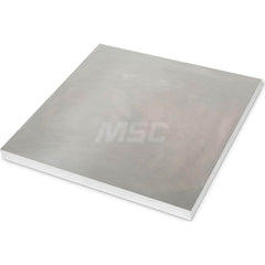 Aluminum Precision Sized Plate: Precision Ground & Milled, 6″ Long, 6″ Wide, 5/8″ Thick, Alloy 6061