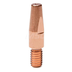 MIG Welder Contact Tip: 0.04″ Min x 0.04″ Max Wire Dia, Threaded Use with Magnum 450WC