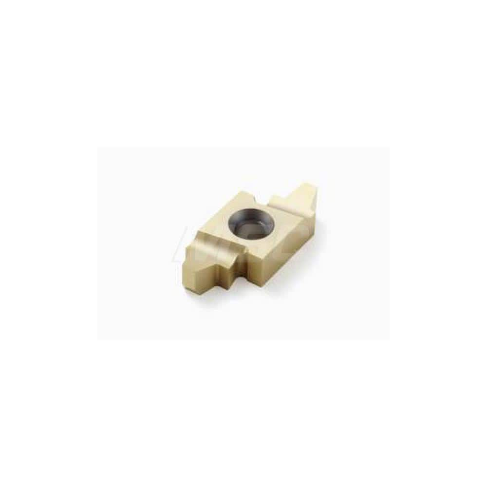 Laydown Threading Inserts; Insert Style: 26NR; Insert Size Code: 10TR; Insert Material: Solid Carbide; Manufacturer Grade: CP500; Threads Per Inch: 2.54; Thread Type: Internal; Thread Standard: Trapezoidal; Insert Hand: Right Hand; Included Angle: 30; Chi