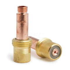 TIG Torch Collets & Collet Bodies; Product Type: Collet Body; Hole Diameter: 0.0630; Material: Copper Alloy; For Use With: 17/18/26 TIG Torches using 1/16″ Tungsten Electrodes