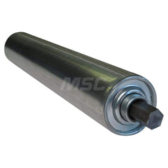 Roller Skids; Roller Material: Galvanized Steel; Load Capacity: 505; Color: Chrome; Finish: Natural; Compatible Surface Type: Smooth; Roller Length: 59.0000 in; Roller Width: 2.5000; Roller Height: 2.5 in; Roller Diameter: 2.5000; Overall Height: 2.5 in;