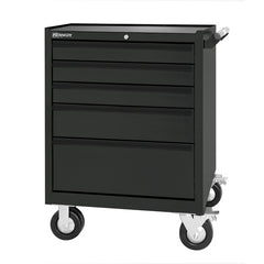 29″ 5-Drawer Maintenance Pro Roller Cabinet - Industrial Black