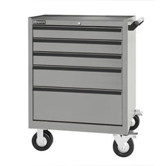 29″ 5-Drawer Maintenance Pro Roller Cabinet - Industrial Grey