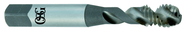 3/8-16 Dia. - H3 - 2 FL - HSSE - Bright - Modified Bottoming - Spiral Flute Tap - Exact Industrial Supply