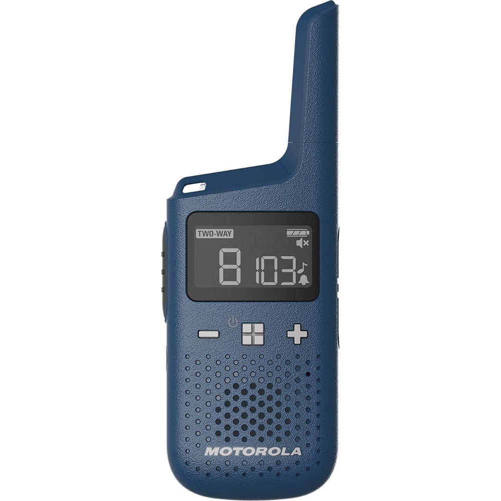Two-Way Radio:  Analog,  FRS/GMRS,  22 Channel Recreational,  LCD Display,  Yellow