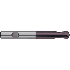 Spotting Drill:  120&deg,  Solid Carbide Nano-FIREX Finish,  Right Hand Cut,  Series 6028
