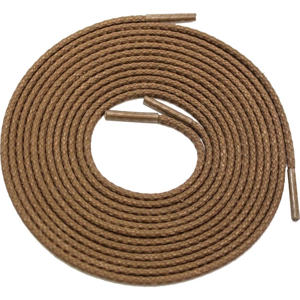 Shoe & Boot Laces; Type: Boot; Color: Brown; Length: 72.0000; Material: Proprietary High Tenacity Fiber; Fire-resistant: Yes; Additional Information: 1600lb Breaking Strength, Lifetime Guaranteed