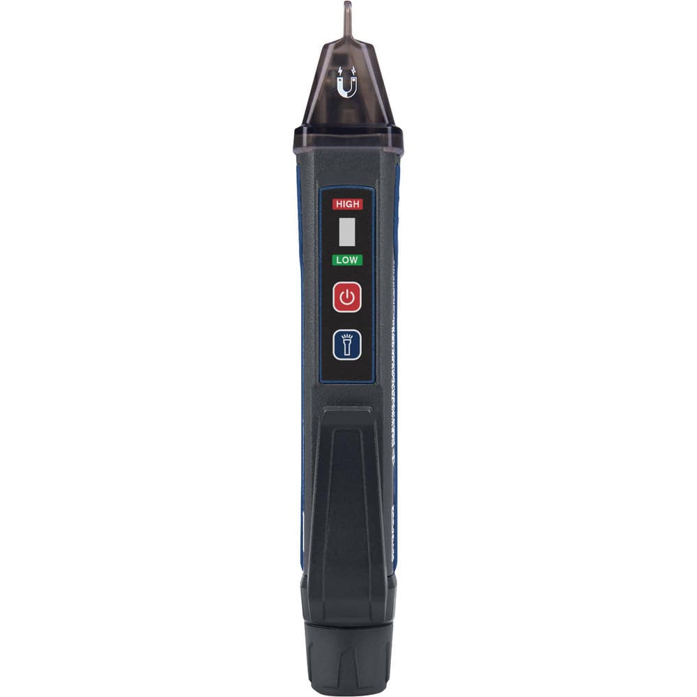 EMF Meters; Meter Type: EMF; Display Type: No Display; Monitors: Magnetic Fields; Minimum Frequency: 50 Hz; Maximum Frequency: 60 Hz; Batteries Included: Yes; Number Of Batteries: 2; Battery Size: AAA; Battery Chemistry: Alkaline; Features: Pocket Clip; D