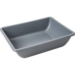 Cans, Pails & Tubs; Product Type: Tub; Volume Capacity Range: 0-60 L; Body Material: High Impact Polystyrene; Volume Capacity: 60.0; Opening Type: Open Head; Color: Gray; Overall Length: 28.00; Overall Height: 28 in; Overall Width: 22; Diameter/Width (Inc