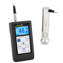 Bench Top Hardness Testers; Tester Type: Portable Electronic Hardness Tester; Scale Type: Vickers HV; Brinell HB; HRC; Minimum Hardness: 20 HRC; 93 HB; 1HV; Maximum Hardness: 450 HBS; 70 HRC; 940 HV; Display Type: Digital; LCD; Resolution: 0.100; Indenter