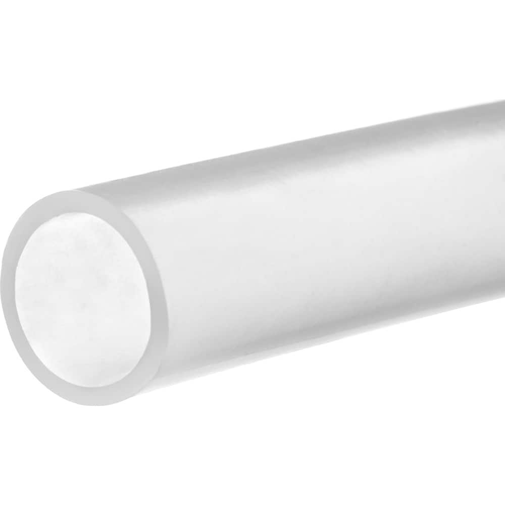 Silicone Tube: 1/2″ OD, 5' Length 40 Max psi, Clear