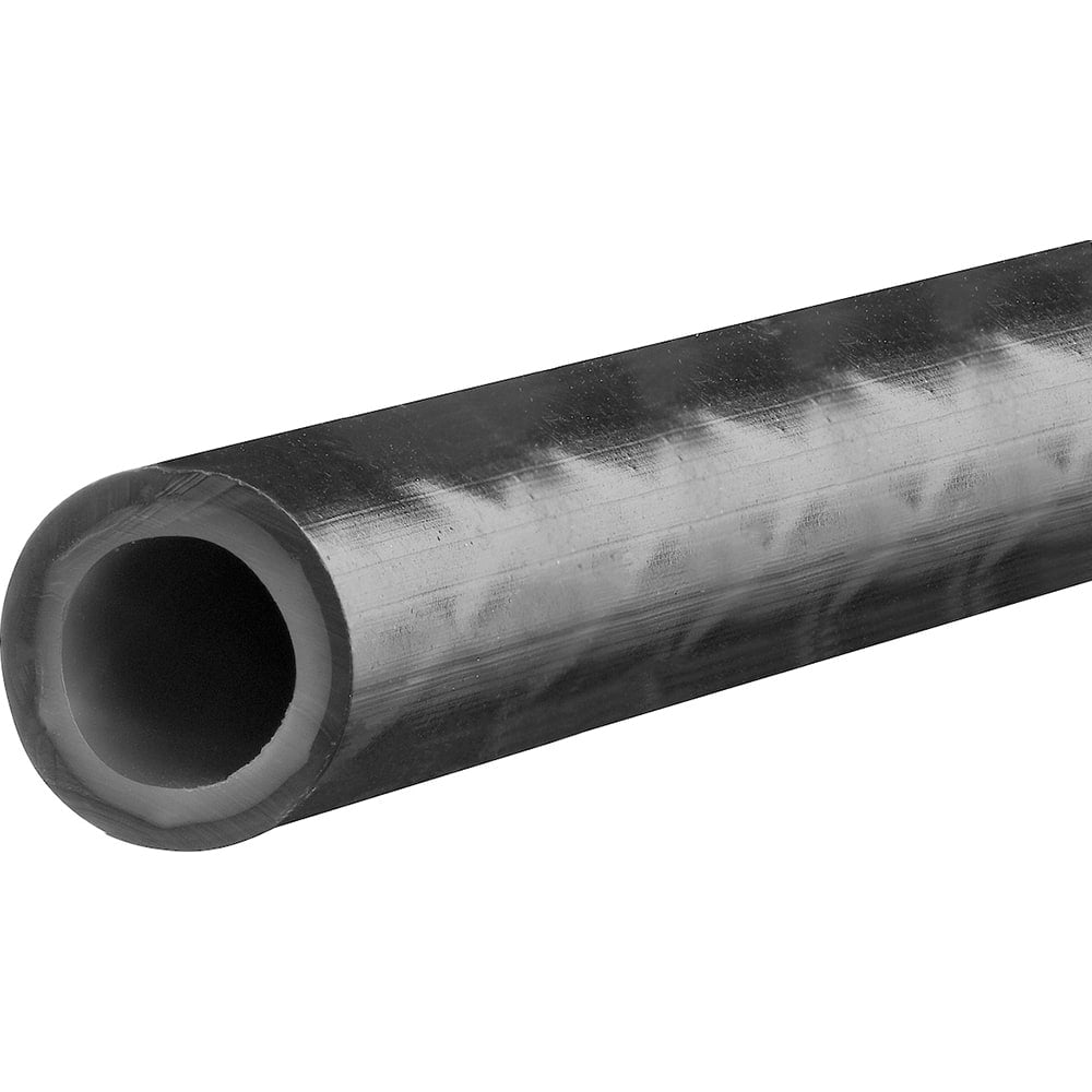 Nylon Tube: 3/8″ ID, 1/2″ OD, 50' Long 400 Max psi, Black