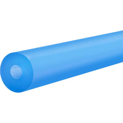 Silicone Tube: 1/2″ OD, 25' Length 40 Max psi, Blue