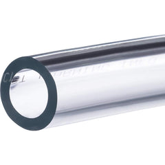 PVC Tube: 1/8″ ID, 3/16″ OD, 5' Long 20 Max psi, Clear