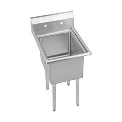 ELKAY - Stainless Steel Sinks Type: Scullery Sink Outside Length: 29 (Inch) - Exact Industrial Supply