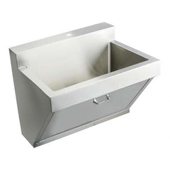 ELKAY - Stainless Steel Sinks Type: Surgeon's Scrub Sink Outside Length: 30 (Inch) - Exact Industrial Supply