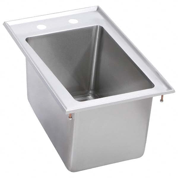 ELKAY - Stainless Steel Sinks Type: Drop In Sink Outside Length: 13-1/2 (Inch) - Exact Industrial Supply