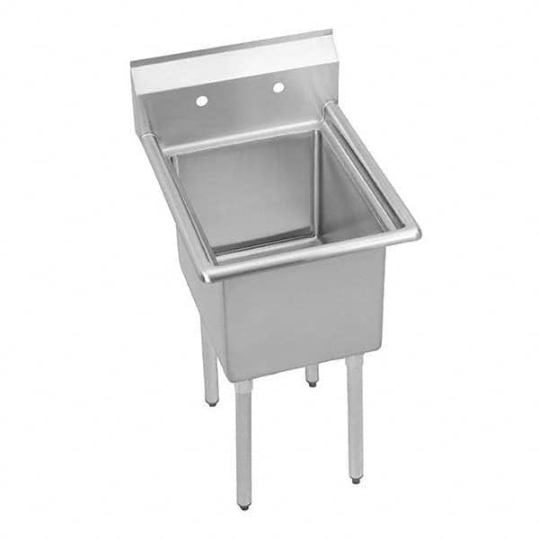 ELKAY - Stainless Steel Sinks Type: Scullery Sink Outside Length: 25 (Inch) - Exact Industrial Supply