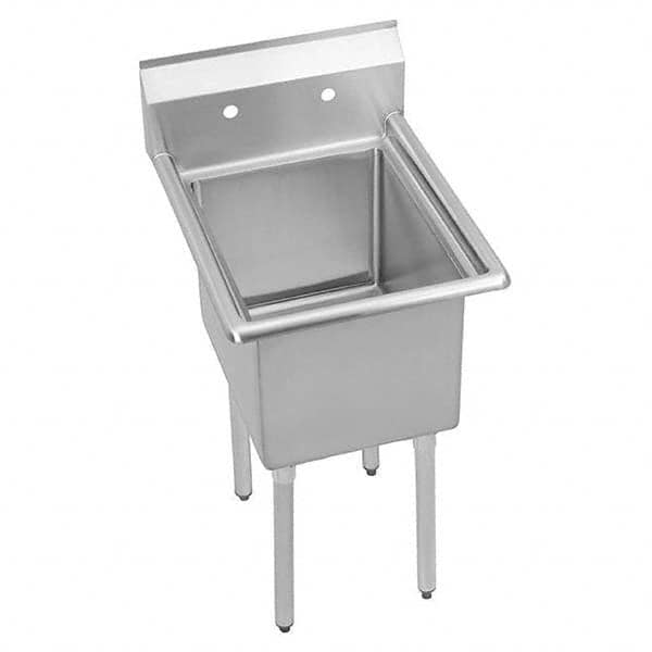 ELKAY - Stainless Steel Sinks Type: Scullery Sink Outside Length: 23 (Inch) - Exact Industrial Supply