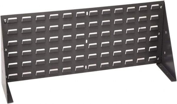 Quantum Storage - 125 Lb Capacity, 8" Deep x 36" Wide x 12" High, Steel Bench Rack - 1 Side - Exact Industrial Supply