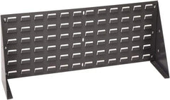 Quantum Storage - 125 Lb Capacity, 8" Deep x 36" Wide x 12" High, Steel Bench Rack - 1 Side - Exact Industrial Supply