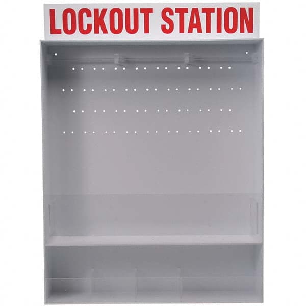 Brady - Empty Polystyrene Lockout Device Station - Exact Industrial Supply