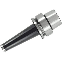 Iscar - HSK40E Taper Shank 12mm Hole End Mill Holder/Adapter - 21mm Nose Diam, 103mm Projection, Through-Spindle Coolant - Exact Industrial Supply