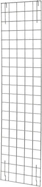 Quantum Storage - 22" Wide, Open Shelving Accessory/Component - Chrome, Chrome Finish, 73" Long, Use with Wire Shelving Units - Exact Industrial Supply