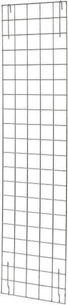 Quantum Storage - 22" Wide, Open Shelving Accessory/Component - Chrome, Chrome Finish, 62" Long, Use with Wire Shelving Units - Exact Industrial Supply