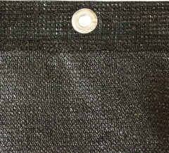 Tenax - Woven Polypropylene Privacy Screen - Black - Exact Industrial Supply