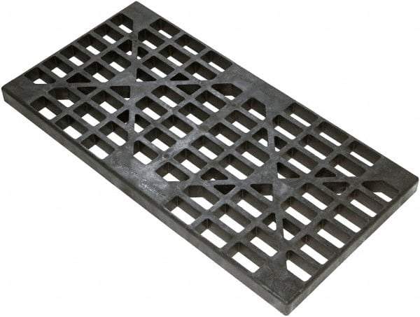 Justrite - 4' Long x 2' Wide x 2-1/2" High, Spill Containment Pallet Grate - Compatible with Justrite Pallets & Accumulations Centers - Exact Industrial Supply