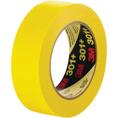 3M Performance Yellow Masking Tape 301+ 48 mm × 55 m 6.3 mil - Exact Industrial Supply