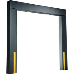 Vestil - 8' Door Width x 8' Door Height Polyester Dock Seal - Black - Exact Industrial Supply