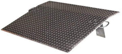 Vestil - 1,800 Lb Aluminum Dock Plate - 36" Long x 30" Wide x 5" High - Exact Industrial Supply