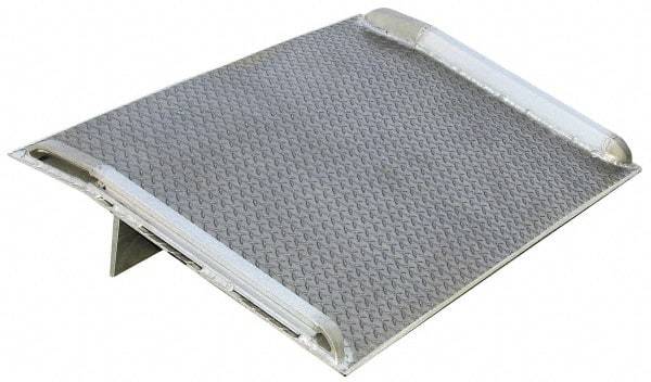 Vestil - 9,000 Lb Aluminum Dock Board - 36" Long x 72" Wide x 5" High - Exact Industrial Supply