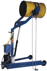 Vestil - 800 Lb Load Capacity, 55 Gal Drum Carrier/Rotator/Boom - For 55 Gal Drums - Exact Industrial Supply