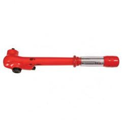 INSUL RATCHET TORQ WRENCH 3/8 DR - Exact Industrial Supply
