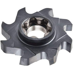 Iscar - SD D Grade IC908 Carbide T-Slot Milling Tip Insert - TiAlN Finish, 40" Cutting Diam - Exact Industrial Supply