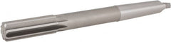 Hertel - 15/16" High Speed Steel 8 Flute Chucking Reamer - Exact Industrial Supply