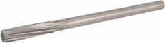 Hertel - 1/2" High Speed Steel 6 Flute Chucking Reamer - Exact Industrial Supply