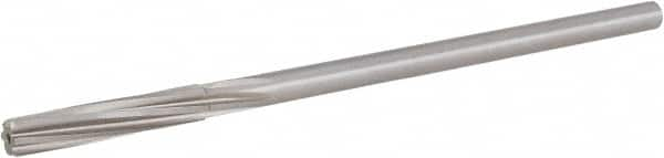 Chucking Reamer: 11/32″ Dia, 6″ OAL, 1-1/2″ Flute Length, Straight Shank, High Speed Steel 6 Flute, RH