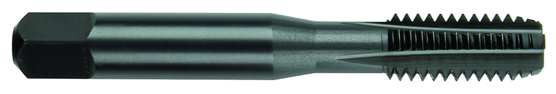 7/16-14 Dia. - GH3 - 4 FL - Premium HSS - Black Oxide - Semi Bottoming Straight FL Tap - Exact Industrial Supply