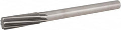 Hertel - 1" High Speed Steel 8 Flute Chucking Reamer - Exact Industrial Supply